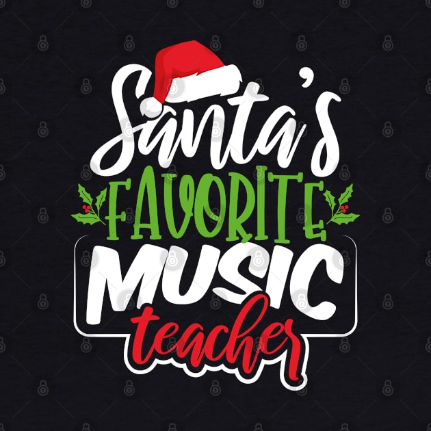 Santa's Favorite Music Teacher by uncannysage